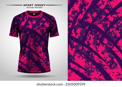 Textura grunge de jersey deportivo que muestra tela afligida y diseño resistente para un estilo deportivo vintage y audaz