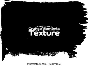 Grunge texture - stock vector template easy to use