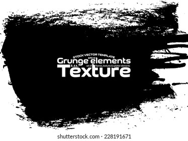 Grunge texture - stock vector template easy to use