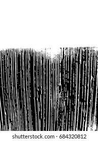 Grunge texture of thin lines, stripes Simple black and white background to create original layouts, patterns with the effect of fading, scratches, melange Urban design Vector illustration Glitch,noise