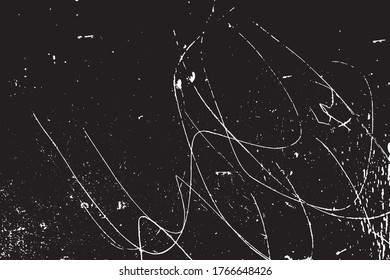 Grunge Textur, Vektorkunst. Schwarz-weißer Texturhintergrund. Digital erzeugte Illustration,EPS10