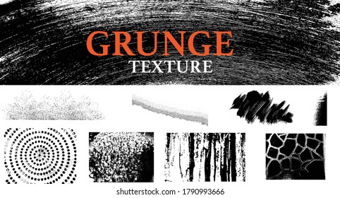 Grunge texture vector for background
