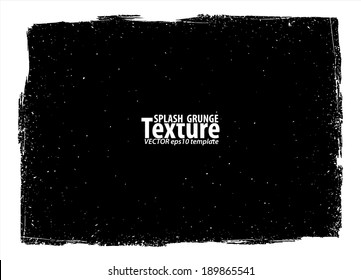 Grunge Texture. Vector Template