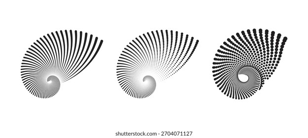 Textura grunge con rayas de gradiente ondulado Ilustración vectorial.
