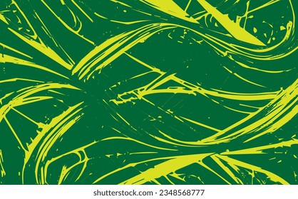 Grunge texture wavy lines, stripes. Vector background.