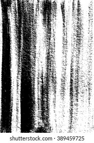 Grunge Texture. Weathered Messy Background. Black And White. Vector.