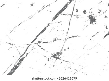 Texture grunge texture blanche et noire avec grain et tache. Éclaboussures de peinture Grunge noir et blanc Image vectorielle texture template. 