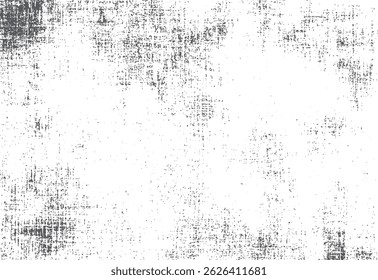 Texture grunge texture blanche et noire avec grain et tache. Éclaboussures de peinture Grunge noir et blanc Image vectorielle texture template. 