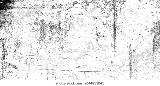 Grunge texture white and black. Sketch abstract to Create Distressed Effec Abstract texture dust particle and dust grain on white background