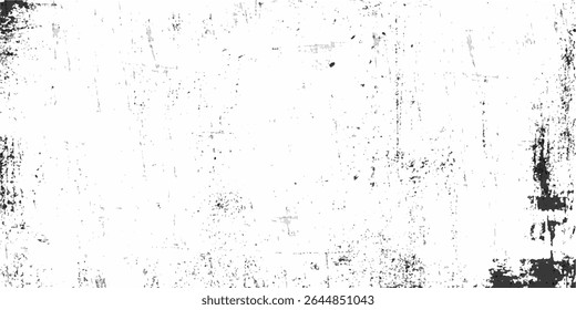 Grunge texture white and black. Sketch abstract to Create Distressed Effec Abstract texture dust particle and dust grain on white background