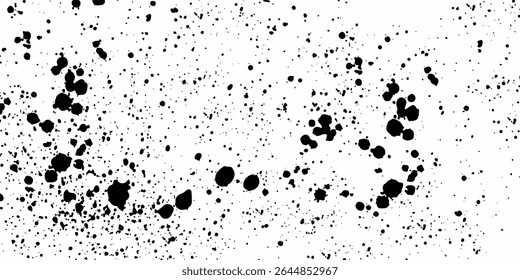Grunge texture white and black. Sketch abstract to Create Distressed Effec Abstract texture dust particle and dust grain on white background