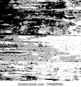 Grunge texture. White gray black. strips of paint. Vector illustration.