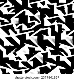 Grunge texture for your design black and white