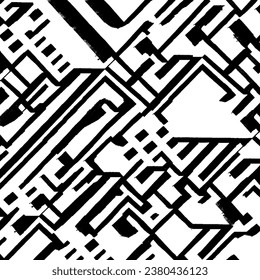Grunge texture for your design black and white