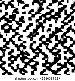 Grunge texture for your design black and white