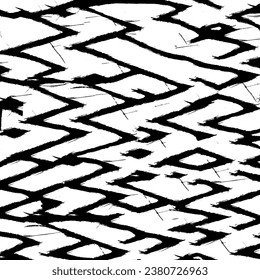 Grunge texture for your design black and white