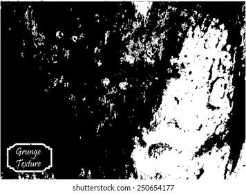 Grunge texture.Black and white grunge background.Abstract vector template.