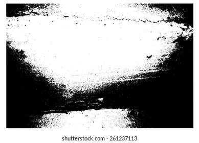 Grunge texture.Black and white distress background.Abstract vector template.