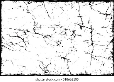 Grunge texture.Black and white distress background.Vector illustration.