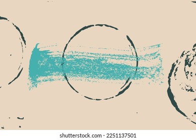 Grunge el fondo tipográfico abstracto texturizado con pincel dibujado a mano y manchas. Ilustración vectorial.