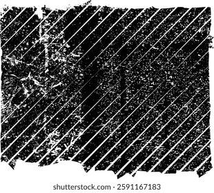 Grunge textured banner with rough edges. Halftone dots texture. Overlay grunge texture . Simply place texture over any object to create grunge effect . Banner with scratched surface for your design. 
