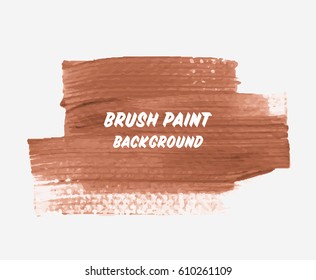 Grunge textured brush paint rough acrylic background design vector. Perfect watercolor design for headline, logo and sale banner. 