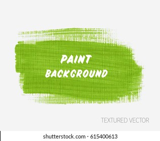 Grunge textured brush paint rough acrylic background design vector. Perfect painted design for headline, logo and sale banner. 