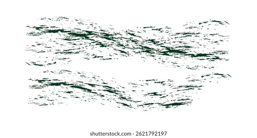 Grunge Textured Brush Stroke. Vector black paint, ink brush stroke, brush, line or texture