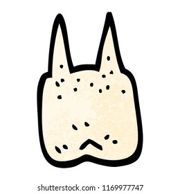 grunge textured illustration cartoon tooth