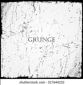 Grunge texture.Grunge frame.Distress vector texture.