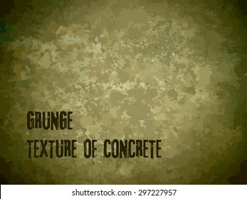 Grunge textures, background with spots, camouflage. Vector illustration. Brutal abstract design suitable for military theme, army.