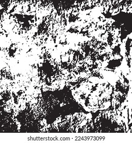 Grunge textures. Distressed Effect. Vector textured effect. Black and white abstract background. Monochrome texture