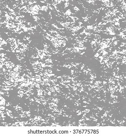 Grunge textures with overlay wave stripe line effect, Vector background illustration EPS 10