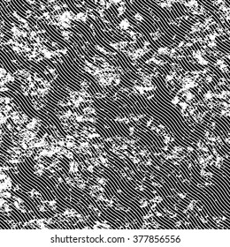 Grunge textures with overlay wave stripe line effect, Vector background illustration EPS 10