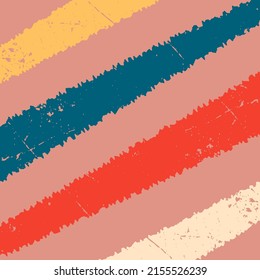 Grunge textures in retro style for scrapbooking