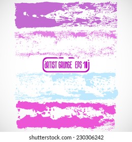 Grunge textures, set 10
