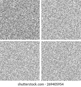 Grunge Textures Set.