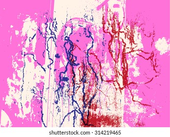 grunge textures set. background