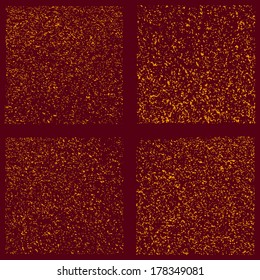 grunge textures set. background. vector illustration 