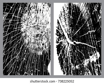Grunge textures set.Background.Vector illustration.
