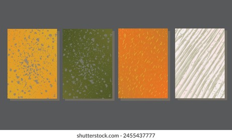 Grunge textures set.Grunge Background. Elegant marble texture set. Vector background collection with black, white line pattern for cover, invitation template, wedding card,menu design, note book