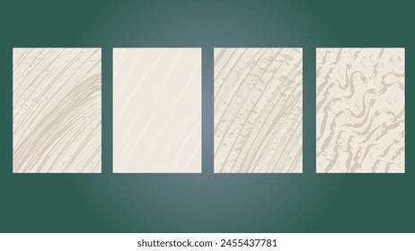 Grunge textures set.Grunge Background. Elegant marble texture set. Vector background collection with black, white line pattern for cover, invitation template, wedding card,menu design, note book