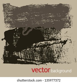 Grunge textures, vector illustration
