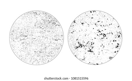 Grunge textures.Easy to create vintage effect.Vector.