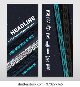 Grunge Tire banner