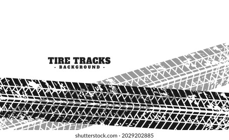 grunge tire marks print texture background