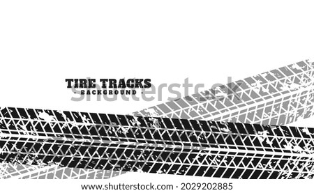grunge tire marks print texture background