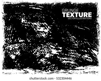 Grunge torn edges background. Abstract design template. Isolated stock vector illustration