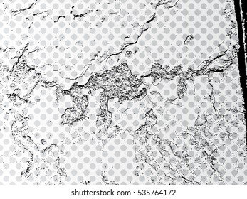 Grunge transparent Background . Isolated Texture Vector.Dust Overlay Distress Grain ,Simply Place illustration over any Object to Create grungy Effect . splattered , dirty,poster for your design.
