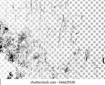 Grunge transparent Background . Isolated Texture Vector.Dust Overlay Distress Grain ,Simply Place illustration over any Object to Create grungy Effect . splattered , dirty,poster for your design.